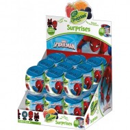 Marvel Spiderman Surprise Fruitickles Capsules Box of 18)